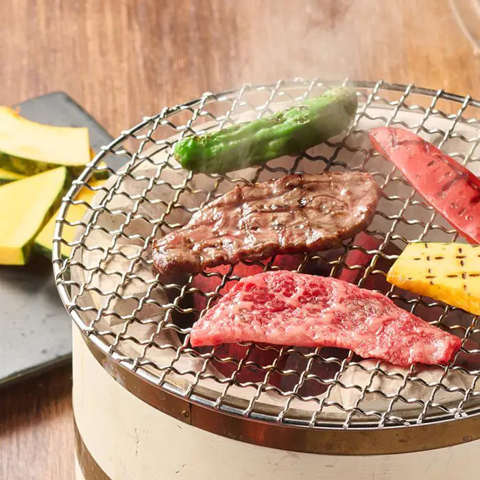 【父の日・送料無料】造花付き黒毛和牛5種と牛タンの花盛り焼肉用