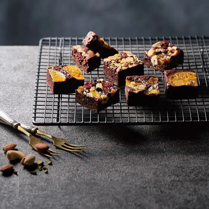 ホシファームフリルブーケ ホワイトピンク8本&ホシフルーツ 贅沢ブラウニー 9個【産地直送品・送料込み】