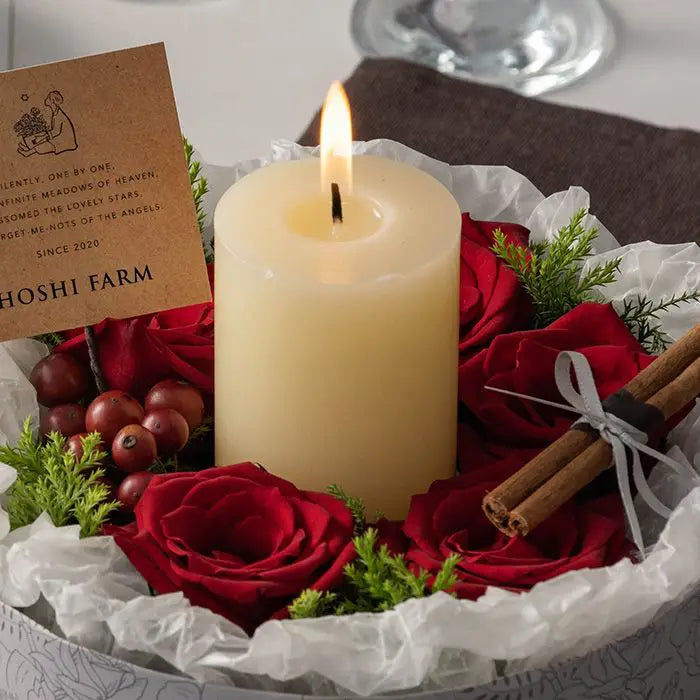 ホシファーム 『薔薇のケーキでお祝いギフト』ルージュ&オークラ ショコラケーキ【産地直送品・送料込み】