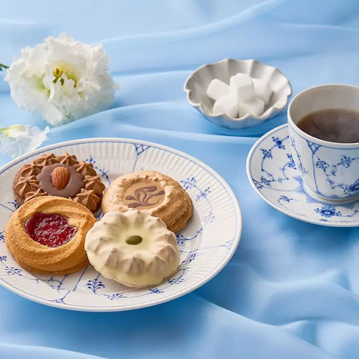 フリル12本ルージュ&4種の焼き菓子とRCDC ドリップコーヒーセット7個【産地直送品・送料込み】