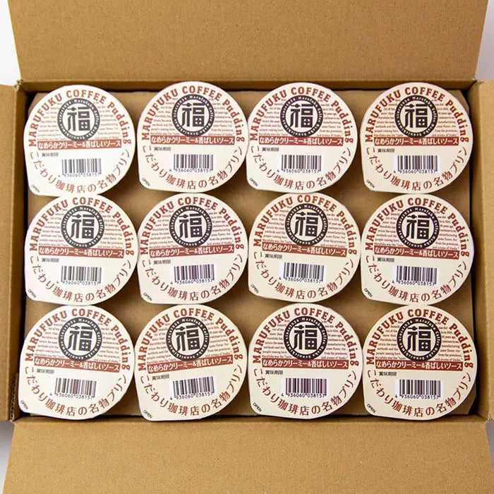 丸福珈琲店 名物プリンセット 12個