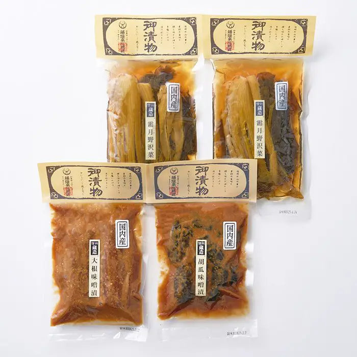 稲垣来三郎匠 信州みそ漬け&野沢菜セット