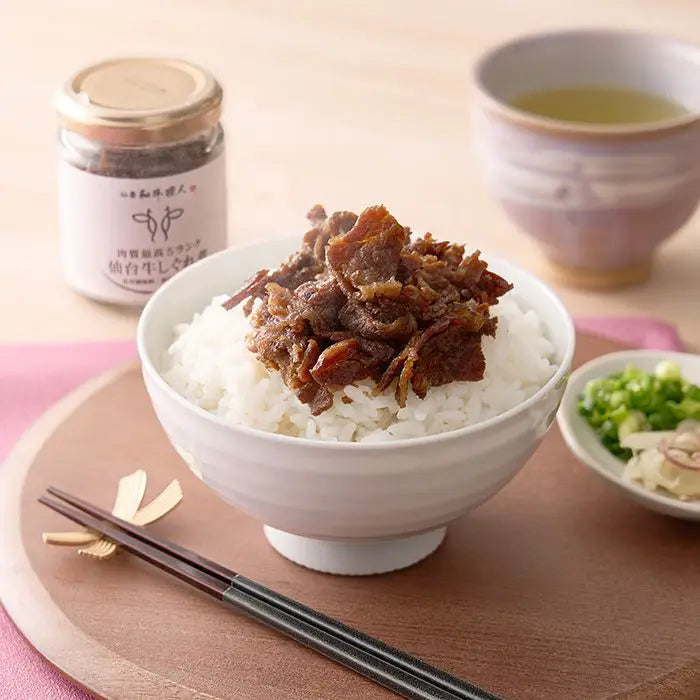 仙台牛しぐれ煮と仙台牛肉味噌セット