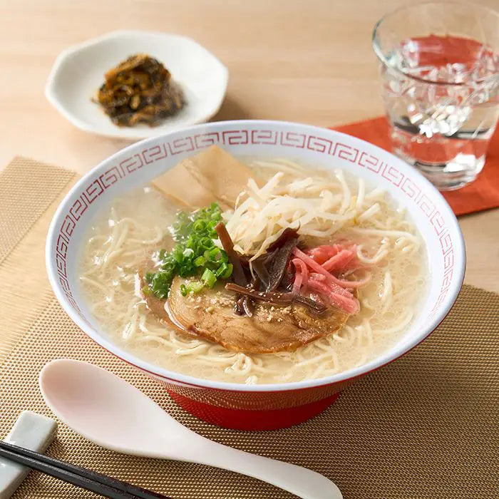 九州筑豊ラーメン山小屋 豚骨ラーメンセット