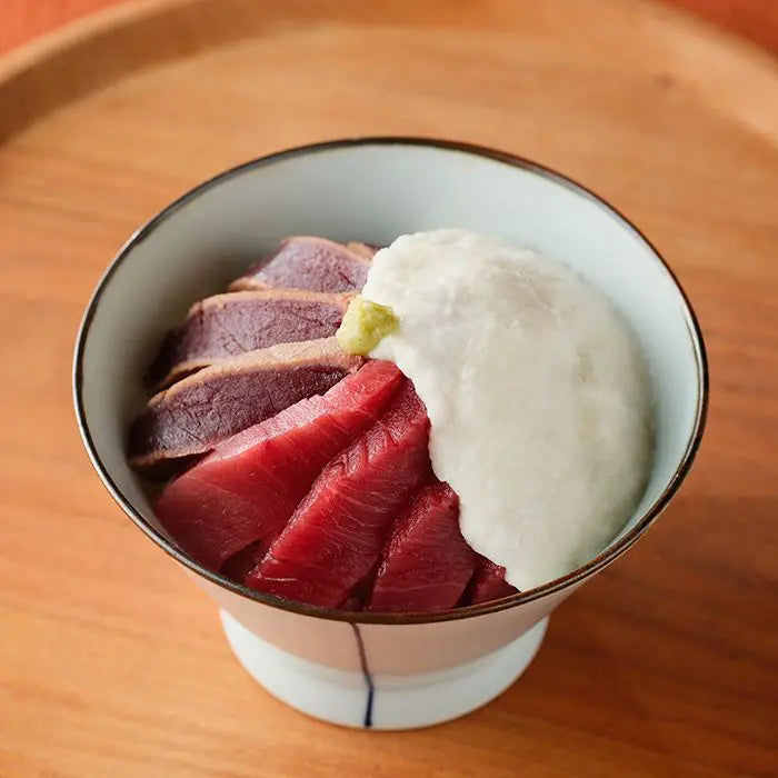 築地ホクエイ×浅草むぎとろ 江戸の本鮪とろろセット B