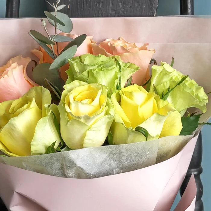 フリルブーケ パッション 8本