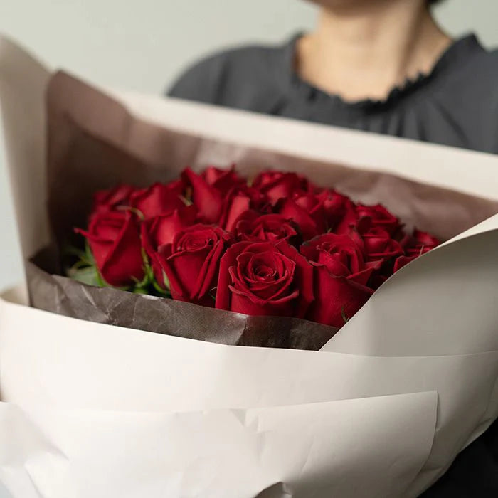 ホシファーム フリルブーケ ルージュ 40本