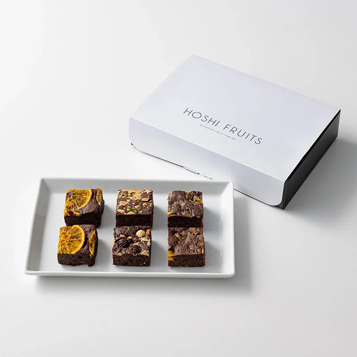 ホシファーム フリルブーケ スイート8本&ホシフルーツ 贅沢ブラウニー 6個