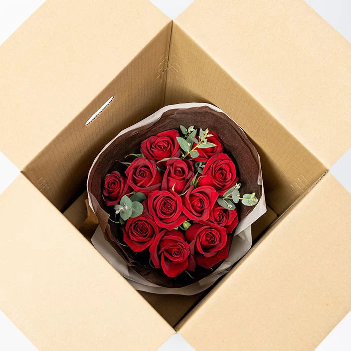 ホシファーム フリルブーケ ルージュ 12本