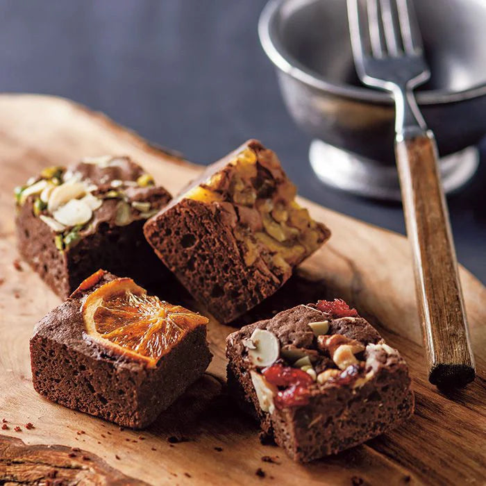 ホシファーム フリルブーケ パッション8本&ホシフルーツ 贅沢ブラウニー 6個