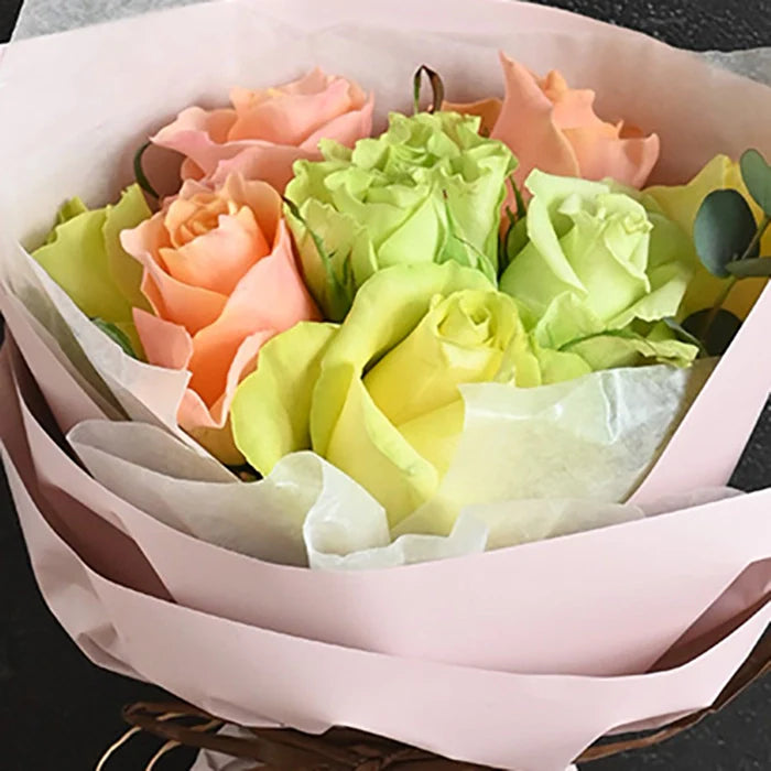 ホシファーム フリルブーケ パッション8本&ホシフルーツ 贅沢ブラウニー 6個