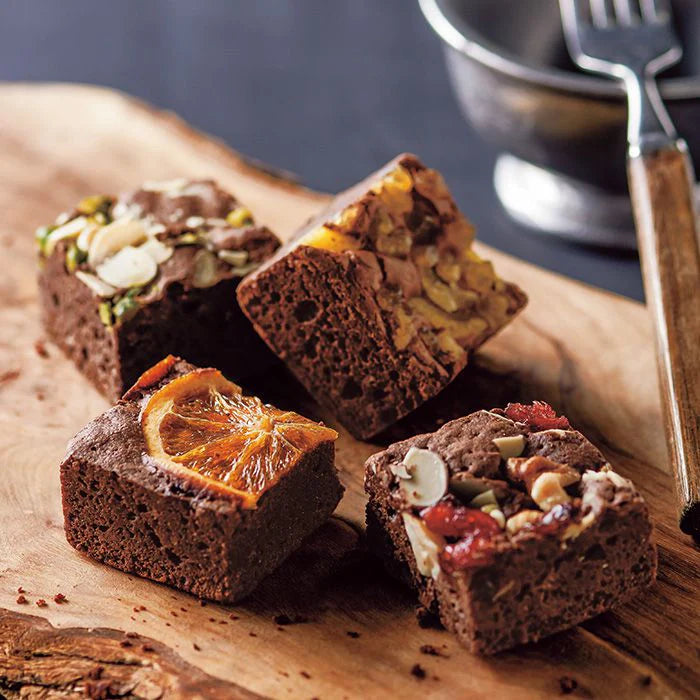 ホシファーム フリルブーケ カラフル8本&ホシフルーツ 贅沢ブラウニー 6個