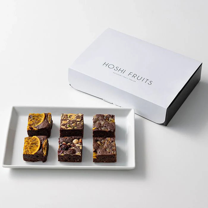 ホシファーム フリルブーケ カラフル8本&ホシフルーツ 贅沢ブラウニー 6個