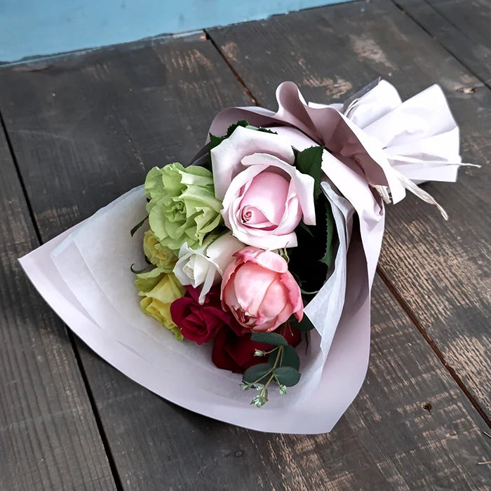 ホシファーム フリルブーケ カラフル8本&ホシフルーツ 贅沢ブラウニー 6個