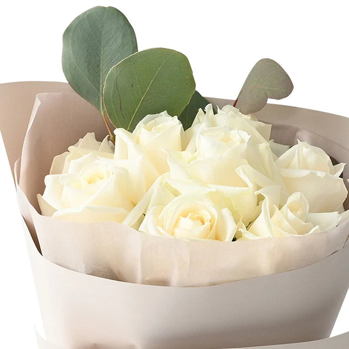 ホシファーム フリルブーケ ピュア8本&銀座千疋屋 銀座チョコパウンドケーキ