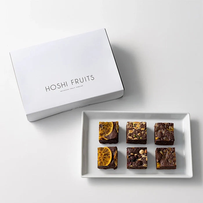 ホシファーム フリルブーケ ピュア8本&ホシフルーツ 贅沢ブラウニー 6個