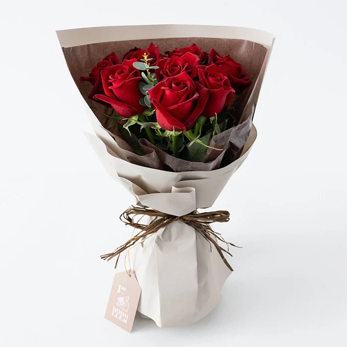 ホシファーム フリルブーケルージュ8本 & アニマルドーナツ2個入