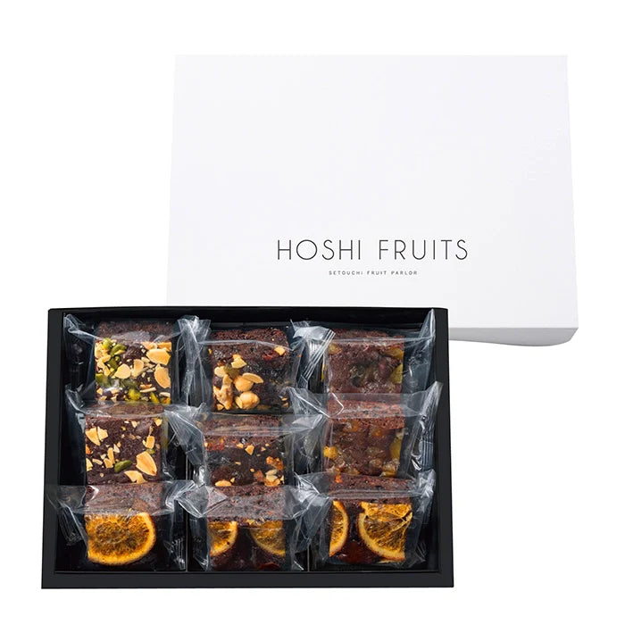 ホシファーム フリルブーケルージュ8本 & ホシフルーツ 贅沢ブラウニー9個