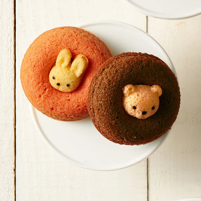 ホシファーム フリルブーケカラフル8本 & アニマルドーナツ2個入