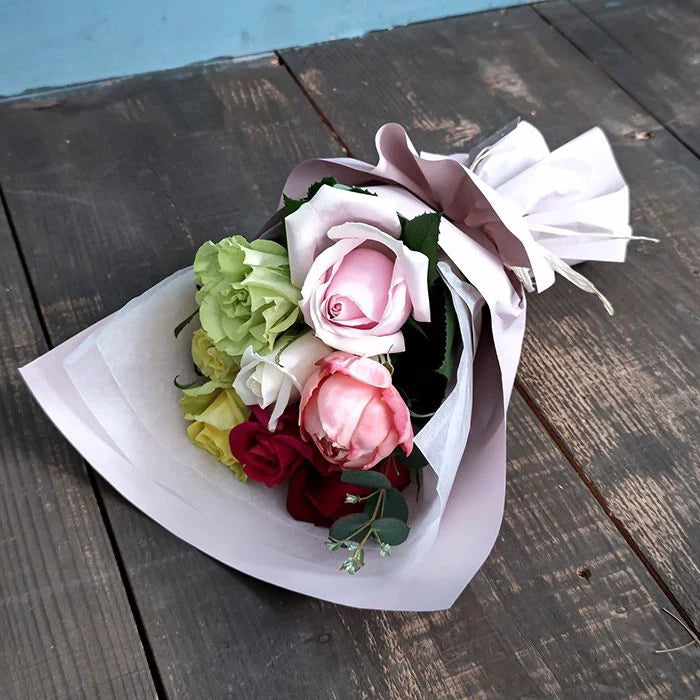 ホシファーム フリルブーケカラフル8本 & ホシフルーツ 贅沢ブラウニー9個