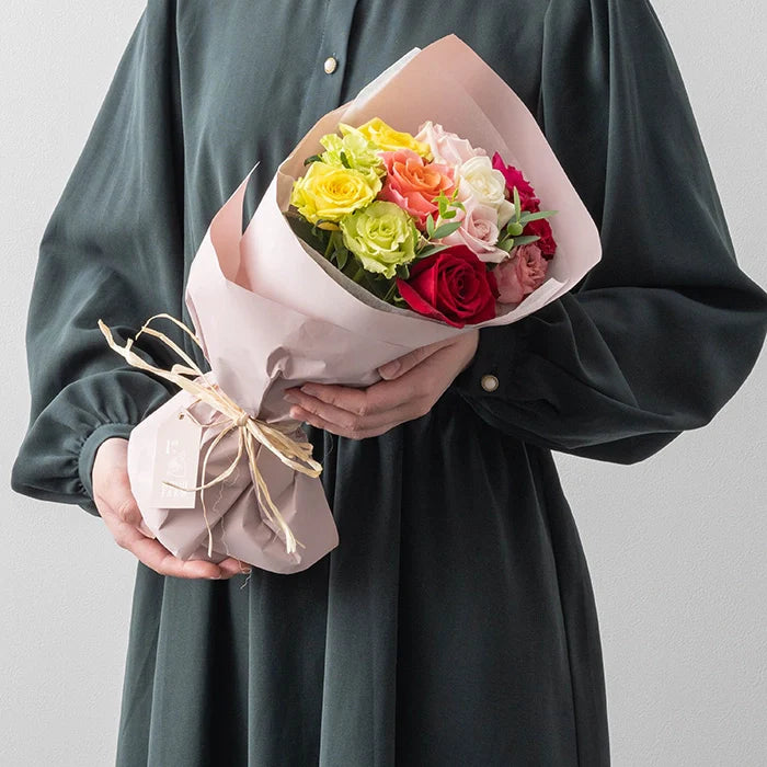 ホシファーム フリルブーケ カラフル 12本