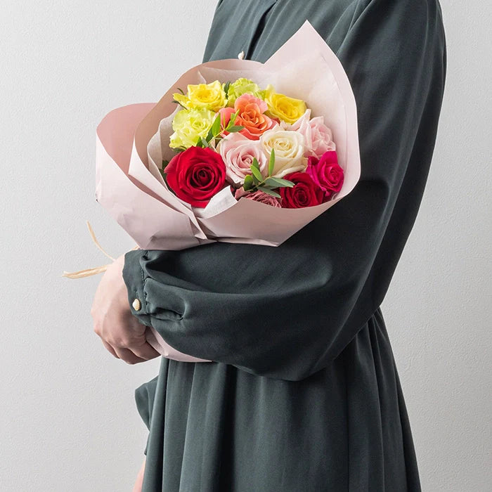 ホシファーム フリルブーケ カラフル 12本