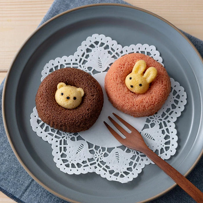 ホシファーム フリルブーケ ホワイトイエローグリーン8本&アニマルドーナツ2個入