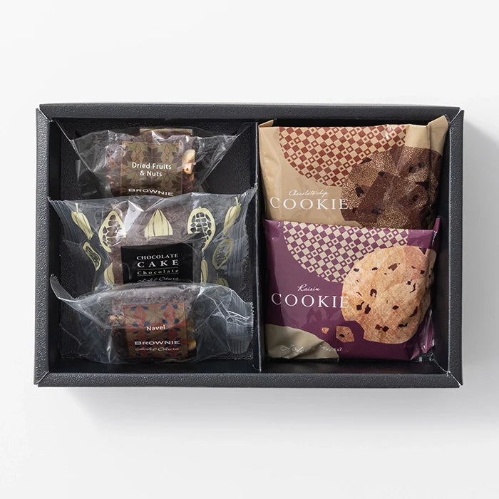 ホシファームフリルブーケパッション8本&ホテルオークラスイーツアソート5個