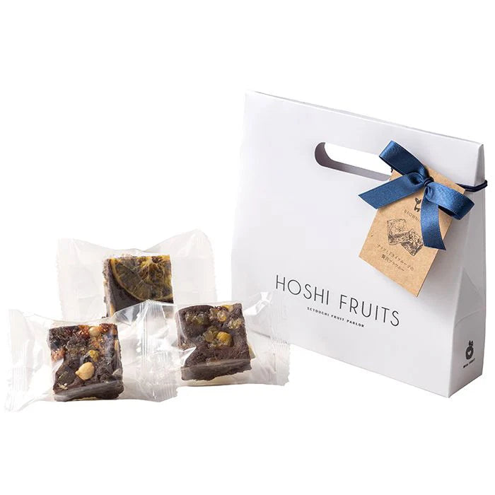 ホシファーム 薔薇のミニブーケ パッション2本&ホシフルーツ贅沢ブラウニー3個入