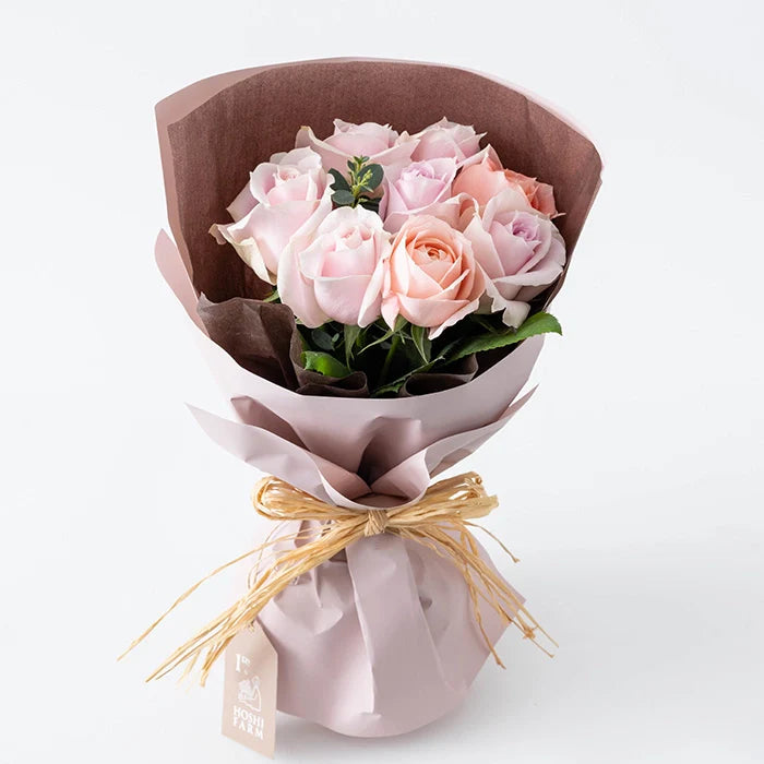 ホシファームフリルブーケスイート8本&ホテルオークラスイーツアソート5個