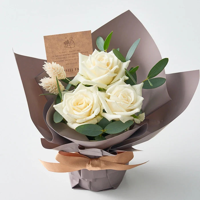 ホシファーム ミニアレンジメントピュア&ホシフルーツ贅沢ブラウニー3個