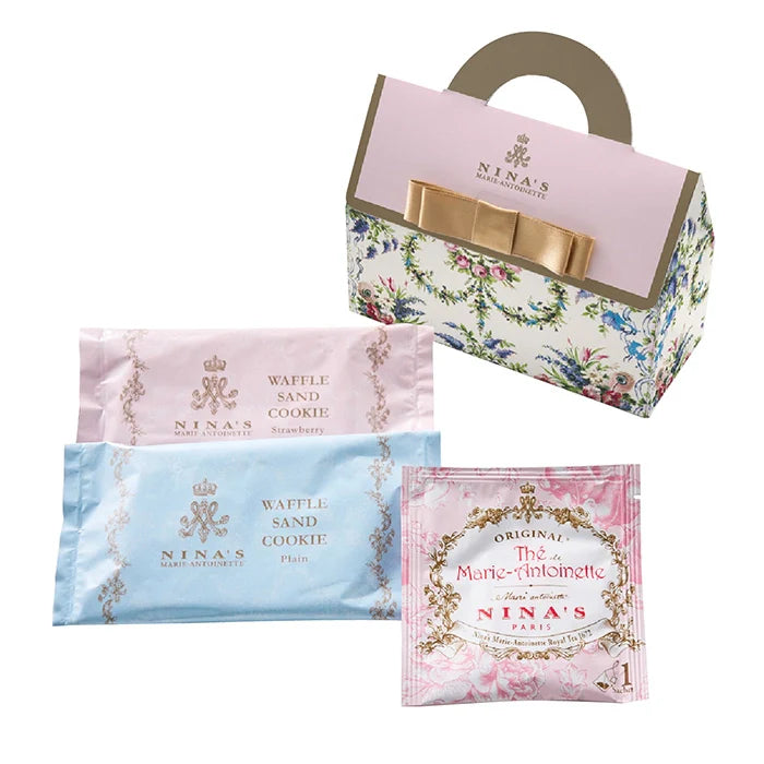 ミニアレンジメントスイート&ニナスオリジナルシークレットガーデンティータイム3個