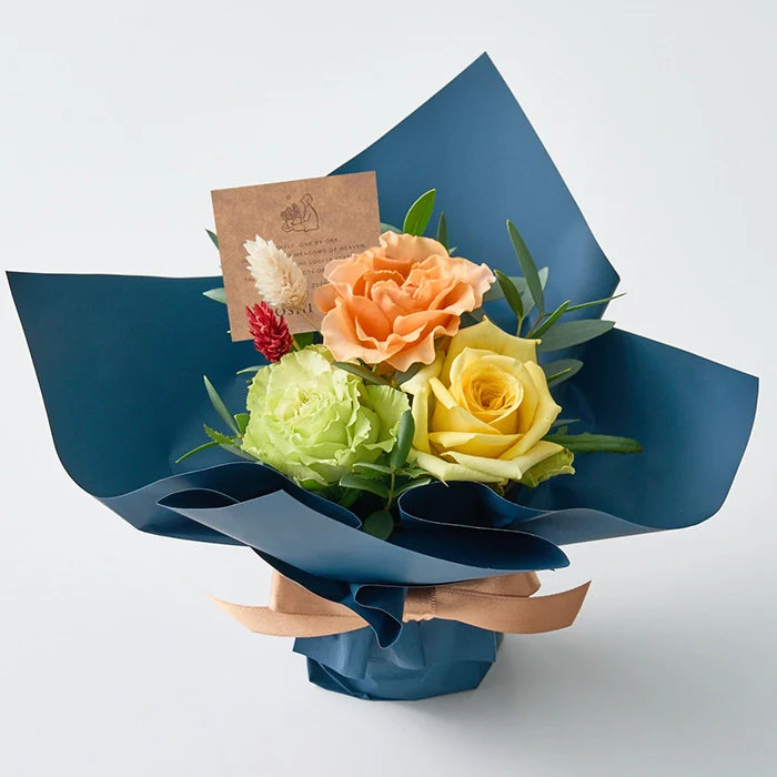 ミニアレンジメントパッション&ニナスオリジナルシークレットガーデンティータイム3