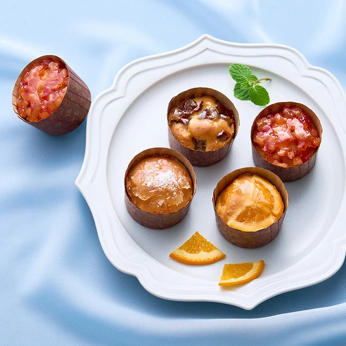 ホシファーム フリルブーケスイート8本&ホシフルーツ 果実のカップケーキ3個