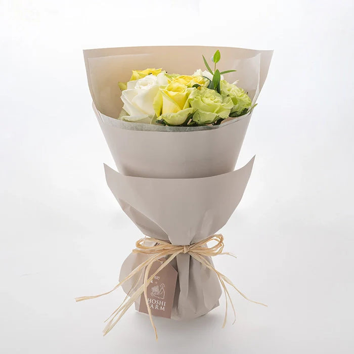 ホシファーム ホワイトイエローグリーン8本&ホシフルーツ果実のカップケーキ3個