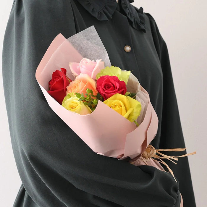 フリルカラフル8本&7種のフルーツのパウンドケーキ 4個