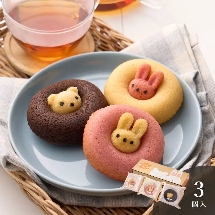 アニマルドーナツ 3個