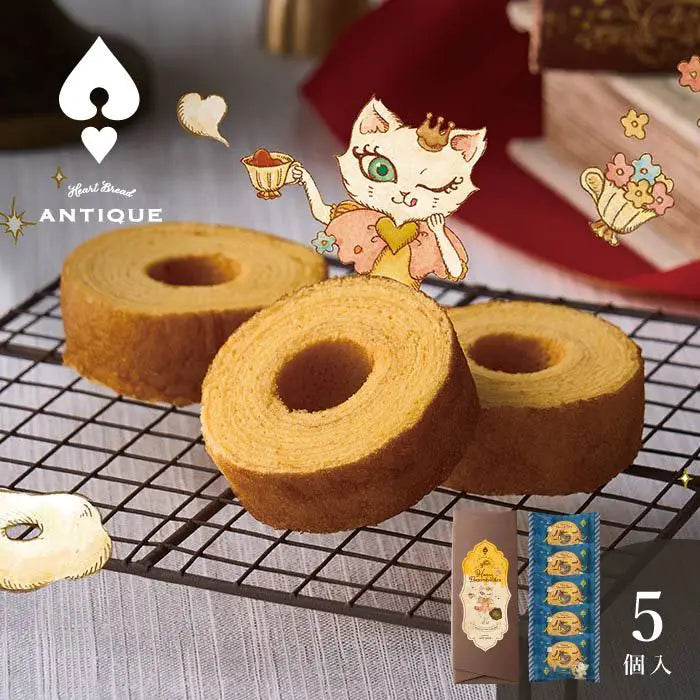 ハートブレッドアンティーク ハニーバームクーヘン 5個