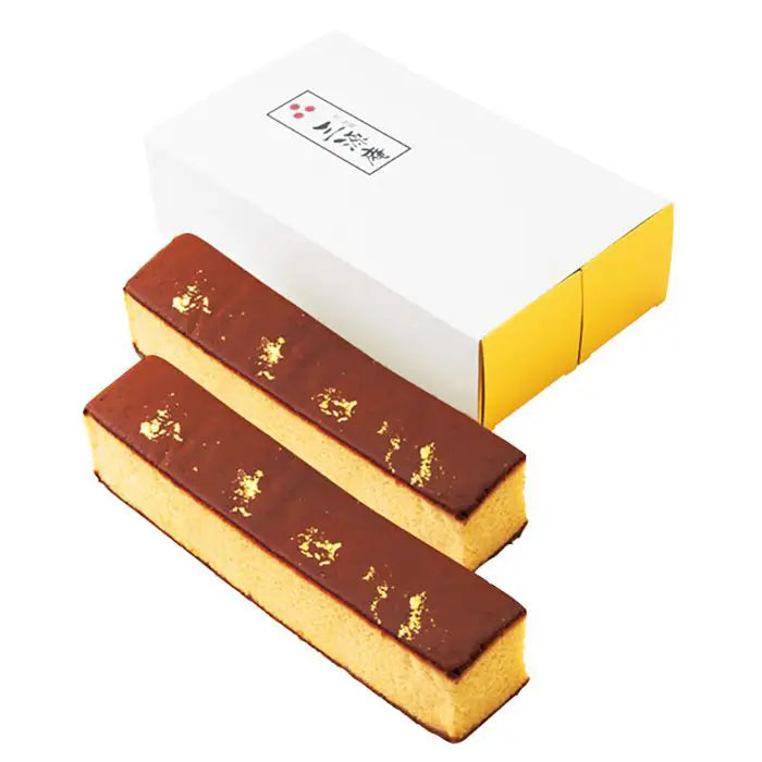 京・伏見 三源庵 金箔カステラ2本セット