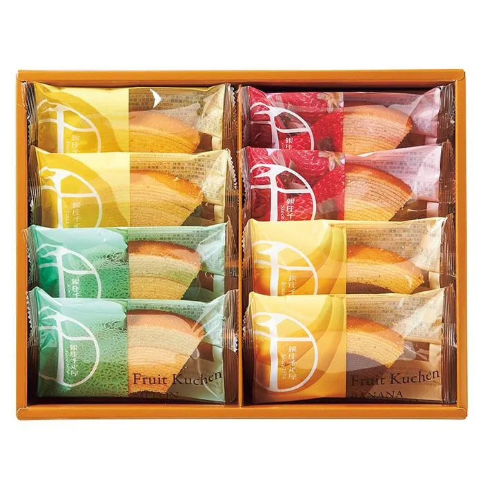 銀座千疋屋 銀座フルーツクーヘン 8個｜お菓子・スイーツギフト専門店
