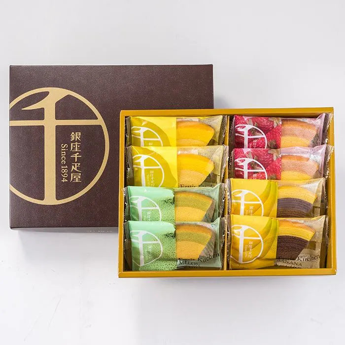 銀座千疋屋 銀座フルーツクーヘン 8個｜お菓子・スイーツギフト専門店