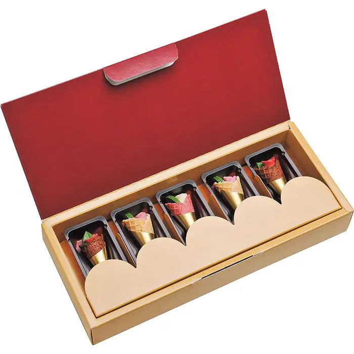 【数量限定販売】【賞味期限:～2025/8/31】メサージュ・ド・ローズ ＴＯＫＹＯコーン・フルーリ ５個【送料込】【2025年8月20日AM10:00まで】