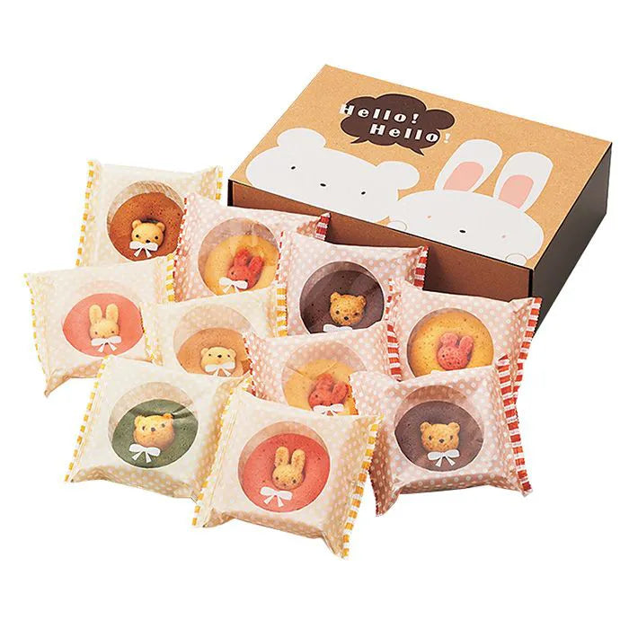 アニマルドーナツ 10個｜お菓子・スイーツギフト専門店｜オクルオクール