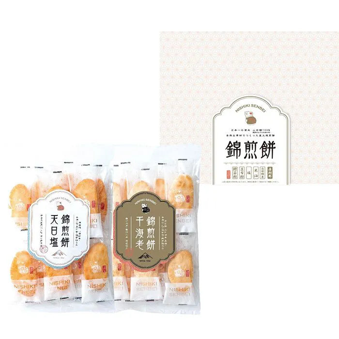 ＮＩＳＨＩＫＩ ＳＥＮＢＥＩ 自然な素材でつくった錦煎餅 ２２枚