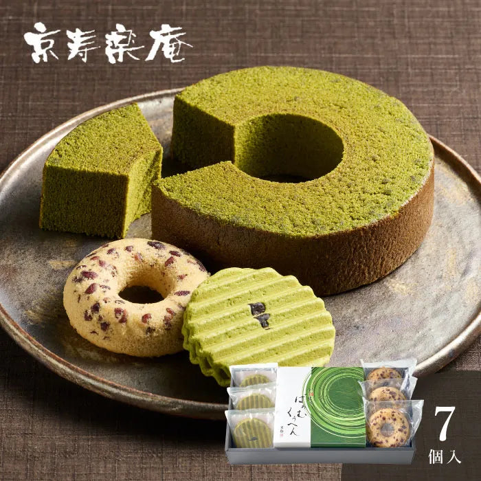 京都　京寿楽庵　宇治抹茶バウム　踊