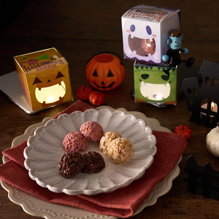 【ハロウィン限定】ランタンになる！Ｈａｌｌｏｗｅｅｎクランチチョコ 白桃（フランケン）