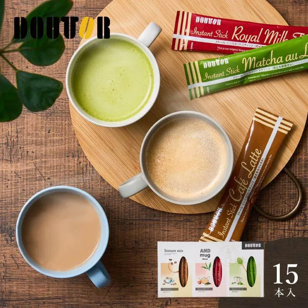 ドトールコーヒー インスタントミックスセット 15本｜お菓子