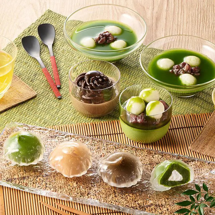 【お中元限定】京都・東山茶寮　宇治抹茶冷やしぜんざいと抹茶スイーツセット【2025年8月3日AM10:00まで】