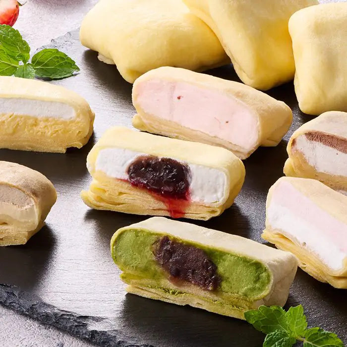 【お歳暮限定】和田又　７種の手包みもちっとクレープ　１０個