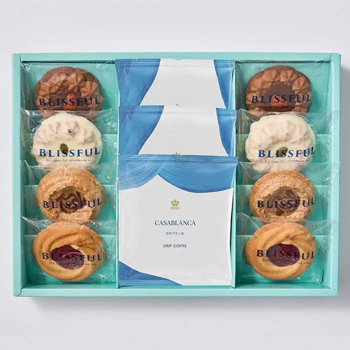 【お歳暮限定】４種の焼き菓子＆ロイヤル　コペンハーゲン　ドリップコーヒーセット１１個